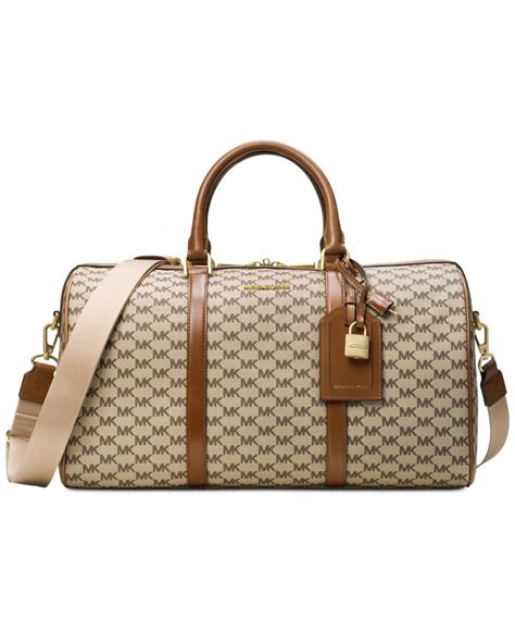 michael kors large weekender duffle bag|michael kors trolley suitcase.